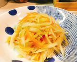レンチンだけ！セロリと人参のきんぴら。作り方6写真