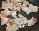 ねぎ塩だれで☆豚バラキャベツ丼。作り方5写真