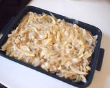 鶏肉とごぼうの味噌クリームグラタン作り方4写真