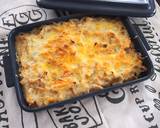鶏肉とごぼうの味噌クリームグラタン作り方5写真