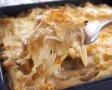 鶏肉とごぼうの味噌クリームグラタン作り方6写真