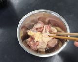 生姜たっぷり鶏肉のかきたまうどん作り方2写真