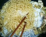 バジルクリームソースのパスタ作り方3写真