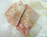 秋鮭と舞茸のカレー風味❤油揚げカナッペ作り方1写真
