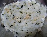 鮭＆わかめ♪のおにぎり☆作り方2写真