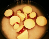 今が旬！秋においしいさつまいもご飯作り方1写真