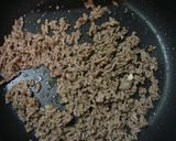 ふだんごはん、なすニラピーマンの挽肉炒め作り方2写真