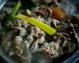 焼きねぎと豆腐の牛すじ煮込み作り方7写真