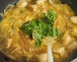 卵１つで簡単！ふわとろ卵の親子丼✿作り方5写真