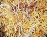 パスタ麺でカリッモチッ◎簡単日田焼きそば作り方9写真