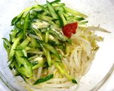 きゅうりともやしのピリ辛ナムル作り方2写真
