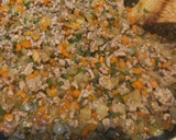 野菜たっぷり豚そぼろ＆卵そぼろ☆作り方6写真