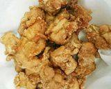 鶏の唐揚げ香味野菜あえ作り方1写真