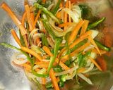 鶏の唐揚げ香味野菜あえ作り方4写真