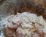 鮭の白子の唐揚げ♪すだちを添えて作り方3写真