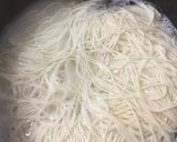 余った素麺活用レシピ☆素麺ピッツア☆作り方1写真