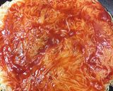 余った素麺活用レシピ☆素麺ピッツア☆作り方4写真