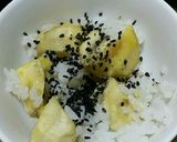 栗ご飯～母の味～作り方5写真