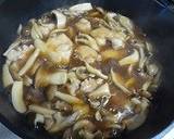 鶏肉ときのこの煮物作り方5写真