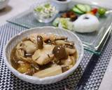 鶏肉ときのこの煮物作り方6写真