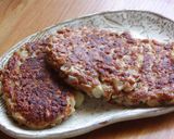 ベジタリアン納豆ハンバーガー作り方8写真