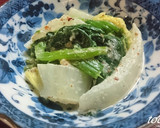 ほうれん草と白菜のアーモンド和え作り方5写真