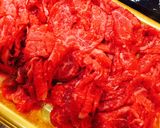 牛肉と九条ネギでデパ地下みたいな盛り付け作り方3写真