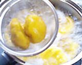 黄色いかぼちゃ白玉作り方7写真