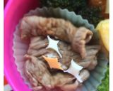 お誕生日 お弁当☆薄焼き玉子 ミニバラ作り方13写真