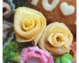 お誕生日 お弁当☆薄焼き玉子 ミニバラ作り方14写真