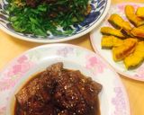 牛肉と九条ネギでデパ地下みたいな盛り付け作り方14写真