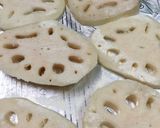 鶏ミンチのれんこんバーグ　with　海苔作り方3写真
