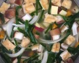 介護食【具沢山かぼちゃの味噌汁】作り方4写真