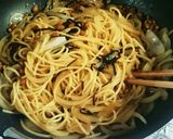 適当旨レシピ☆納豆塩昆布パスタ作り方6写真