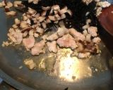 鶏胸ひき肉とひじきのヘルシー和風パスタ作り方7写真