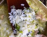 白菜と手羽先の簡単絶品おかゆ作り方6写真