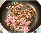 麻辣黑木耳拌炒韭菜肉末．柯媽媽の植物燕窩作り方4写真