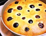 葡萄がめりこんだチーズケーキ作り方11写真
