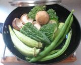 最強の収穫した野菜でバーベキューしまーす作り方1写真