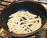 ゴボウとレンコンのバルサミコ酢炒め♪作り方2写真