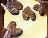 5才 ハートのケーキ作り方1写真