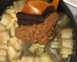 車麩が主役★具だくさんのヘルシーお味噌汁作り方6写真