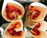 5才 ハートのケーキ作り方5写真