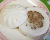 *肉まんチーズバーガー*作り方1写真