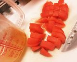 簡単★トマトのガスパチョ★ミキサーだけで作り方1写真