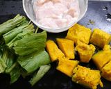 簡単！マヨ鶏のかぼちゃクリーム煮作り方1写真