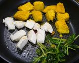 簡単！マヨ鶏のかぼちゃクリーム煮作り方2写真