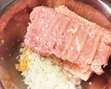 節約ごはん◎とりひき肉団子の甘酢あん作り方3写真