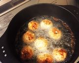 節約ごはん◎とりひき肉団子の甘酢あん作り方4写真