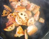 【お弁当に】鶏肉と蓮根の醤油炒め作り方5写真